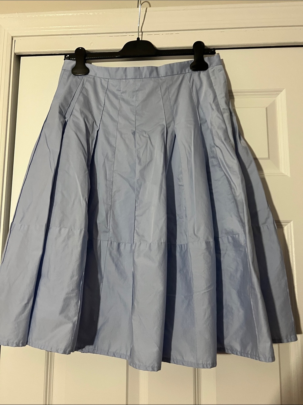 Ann Taylor Light Blue Full Circle Skirt